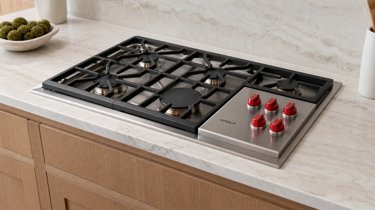 Built-in cooktop diagnostic visit in the service area